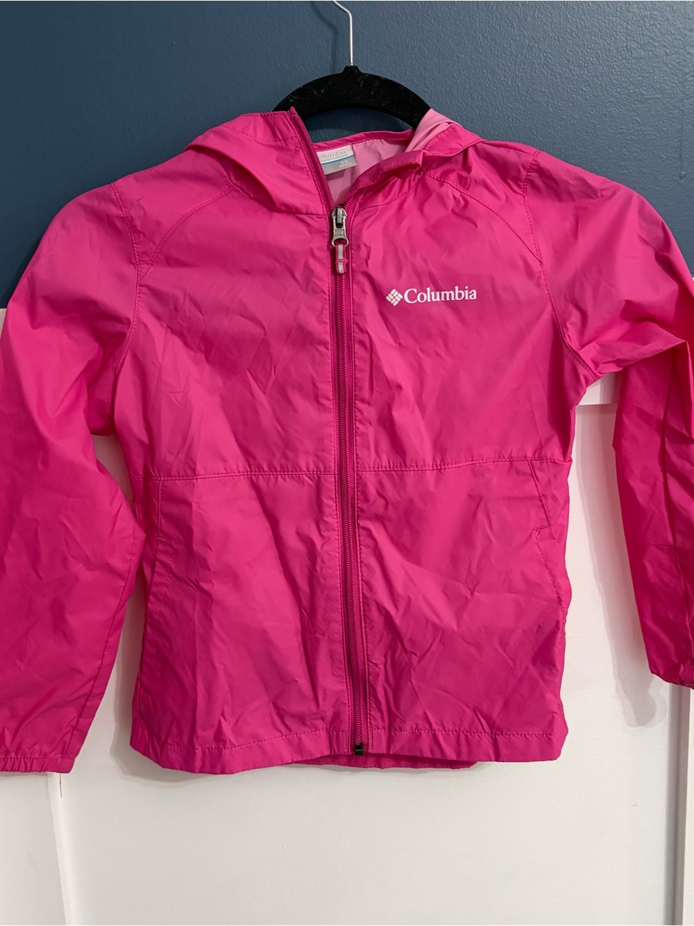 Columbia Girls' Switchback II Rain Jacket Pink Size XS NWOT